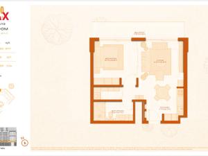 Prodej bytu 2+kk, Dubaj,Spojené arabské emiráty, 53 m2