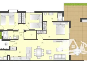 Prodej bytu 4+kk, Orihuela, Španělsko, 120 m2