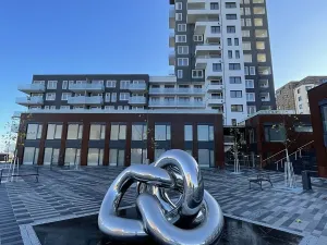 Pronájem bytu 2+kk, Praha - Hlubočepy, náměstí Olgy Scheinpflugové, 59 m2