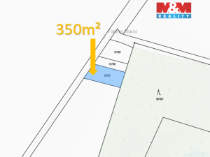 Prodej pole, Hrabětice, 350 m2