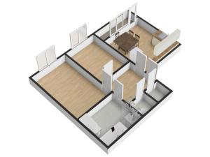 Pronájem bytu 3+kk, Praha - Řepy, Makovského, 68 m2