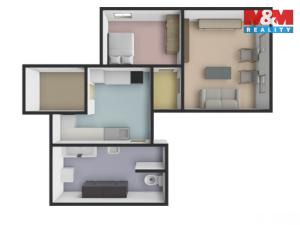 Prodej rodinného domu, Čechtín, 51 m2