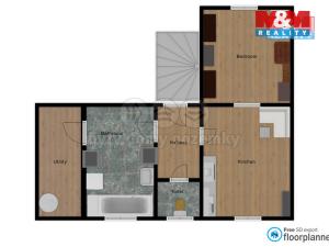 Pronájem bytu 1+1, Karlovy Vary - Hůrky, K Letišti, 63 m2