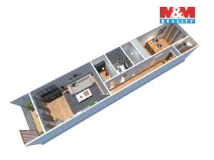 Prodej bytu 1+1, Příbram - Příbram VII, Gen. Kholla, 47 m2