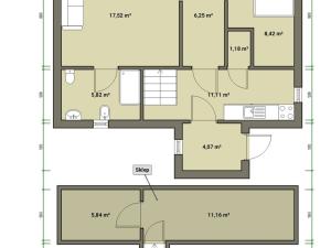 Prodej rodinného domu, Velká Hleďsebe - Klimentov, 60 m2