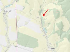 Prodej pole, Šonov, 723 m2