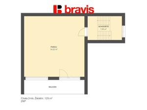 Prodej chaty, Brno - Žebětín, 129 m2
