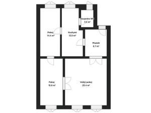 Pronájem bytu 3+1, Brno - Staré Brno, Nové sady, 85 m2