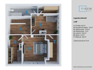 Prodej rodinného domu, Velvary, Tyršova, 160 m2