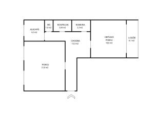 Prodej bytu 2+1, Nymburk, Mládežnická, 73 m2