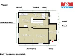 Prodej rodinného domu, Kralovice, Nová, 100 m2