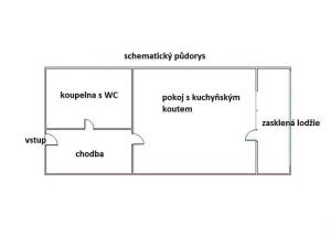 Pronájem bytu 1+kk, Kladno, Dánská, 29 m2