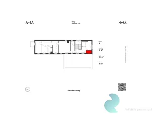 Prodej bytu 4+kk, České Budějovice - České Budějovice 5, 84 m2