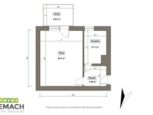 Pronájem bytu 1+kk, Buchlovice, V Lúčkách, 33 m2