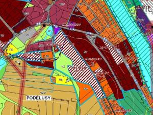 Prodej pozemku pro bydlení, Týnec nad Sázavou - Podělusy, 2273 m2