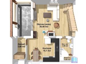 Prodej rodinného domu, Spálené Poříčí - Lipnice, 100 m2
