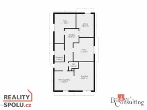 Prodej rodinného domu, Hrádek, U koupaliště, 110 m2