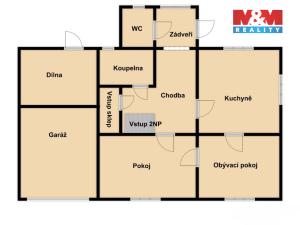 Prodej rodinného domu, Protivín, Nad Rybníkem, 180 m2