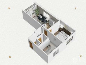 Prodej bytu 2+1, Bukovany, 52 m2