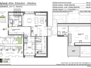 Prodej bytu 4+kk, Kladno, 152 m2