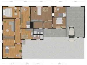 Pronájem rodinného domu, Uherský Ostroh - Kvačice, Hradišťská, 90 m2