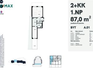 Prodej bytu 2+kk, Karlovy Vary, Šumavská, 87 m2