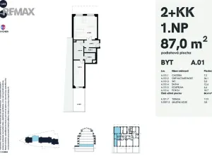 Prodej bytu 2+kk, Karlovy Vary, Šumavská, 87 m2