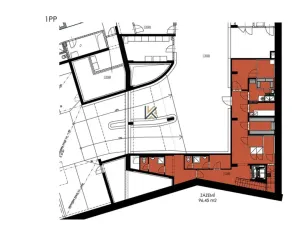 Pronájem obchodního prostoru, Praha - Nusle, Lomnického, 451 m2