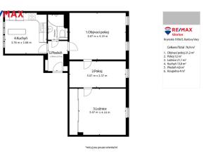 Prodej bytu 3+1, Karlovy Vary, Bulharská, 72 m2