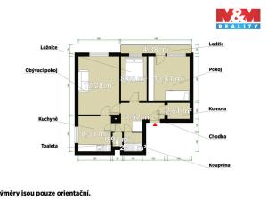 Prodej bytu 3+1, Praha - Smíchov, Churáňovská, 61 m2
