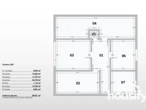Prodej rodinného domu, Božice, 134 m2