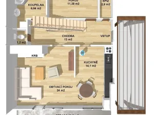 Prodej rodinného domu, Stříbro, Sokolská, 142 m2