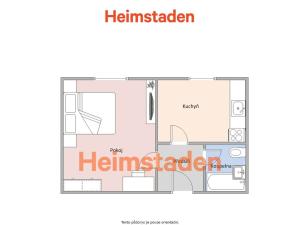 Pronájem bytu 1+1, Karviná - Nové Město, Jaroslava Vrchlického, 40 m2