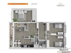 Prodej bytu 4+kk, Praha, Stříbrského, 85 m2