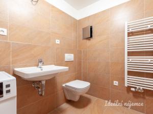 Pronájem bytu 1+kk, Praha - Letňany, Škrábkových, 43 m2