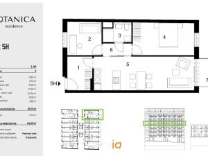 Prodej bytu 3+kk, Brno, Stará, 61 m2