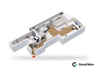 Prodej bytu 1+kk, Zlín, Horní Vršava IV, 64 m2
