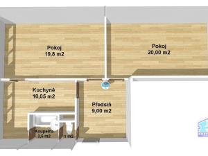 Prodej bytu 2+1, Plzeň - Skvrňany, Karla Steinera, 62 m2