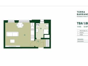 Prodej bytu 1+kk, Praha - Hlubočepy, Silurská, 35 m2