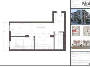 Prodej bytu 2+kk, Golem, 77 m2