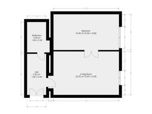 Pronájem bytu 2+kk, Praha - Bubeneč, Čs. armády, 51 m2