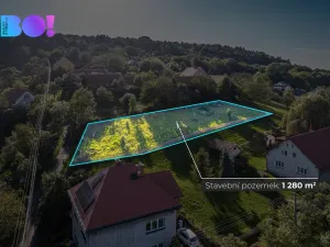 Prodej pozemku pro bydlení, Rybí, 1280 m2