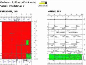 Pronájem skladu, Praha - Ruzyně, Na hůrce, 2145 m2