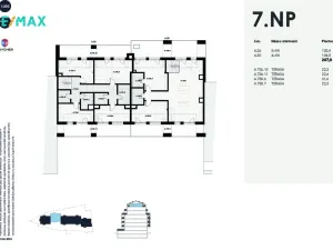 Prodej bytu 4+kk, Karlovy Vary, Šumavská, 192 m2
