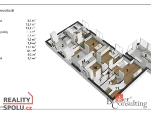 Prodej rodinného domu, Dubenec, 500 m2