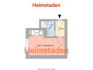 Pronájem bytu 1+kk, Havířov - Město, Slezská, 20 m2