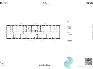 Prodej bytu 3+kk, České Budějovice - České Budějovice 5, 84 m2