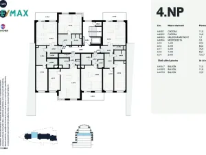 Prodej bytu 3+kk, Karlovy Vary, Šumavská, 105 m2