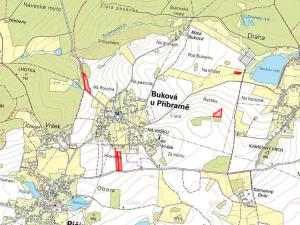 Prodej pole, Buková u Příbramě, 14816 m2