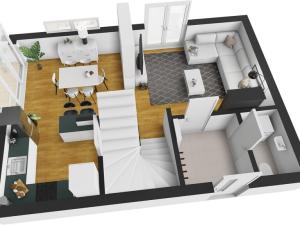 Prodej rodinného domu, Ptice, Hlavní, 86 m2